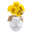 Textured Ceramic Vase With Meaningful Message Of Hope