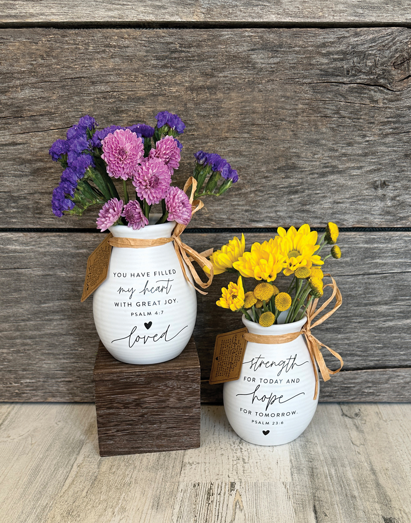 Textured Ceramic Vase Of Inspiration And Hope
