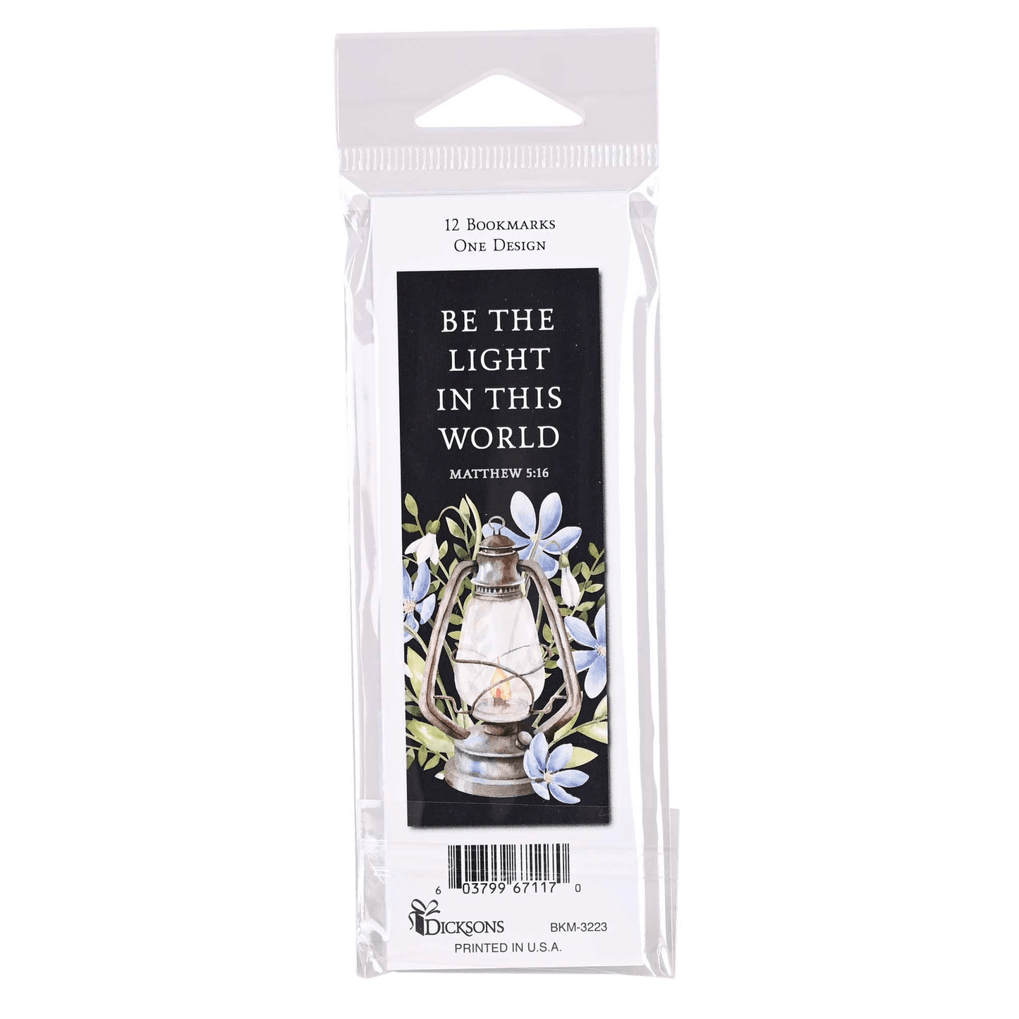 Be The Light Lantern Bookmark 12-Pack