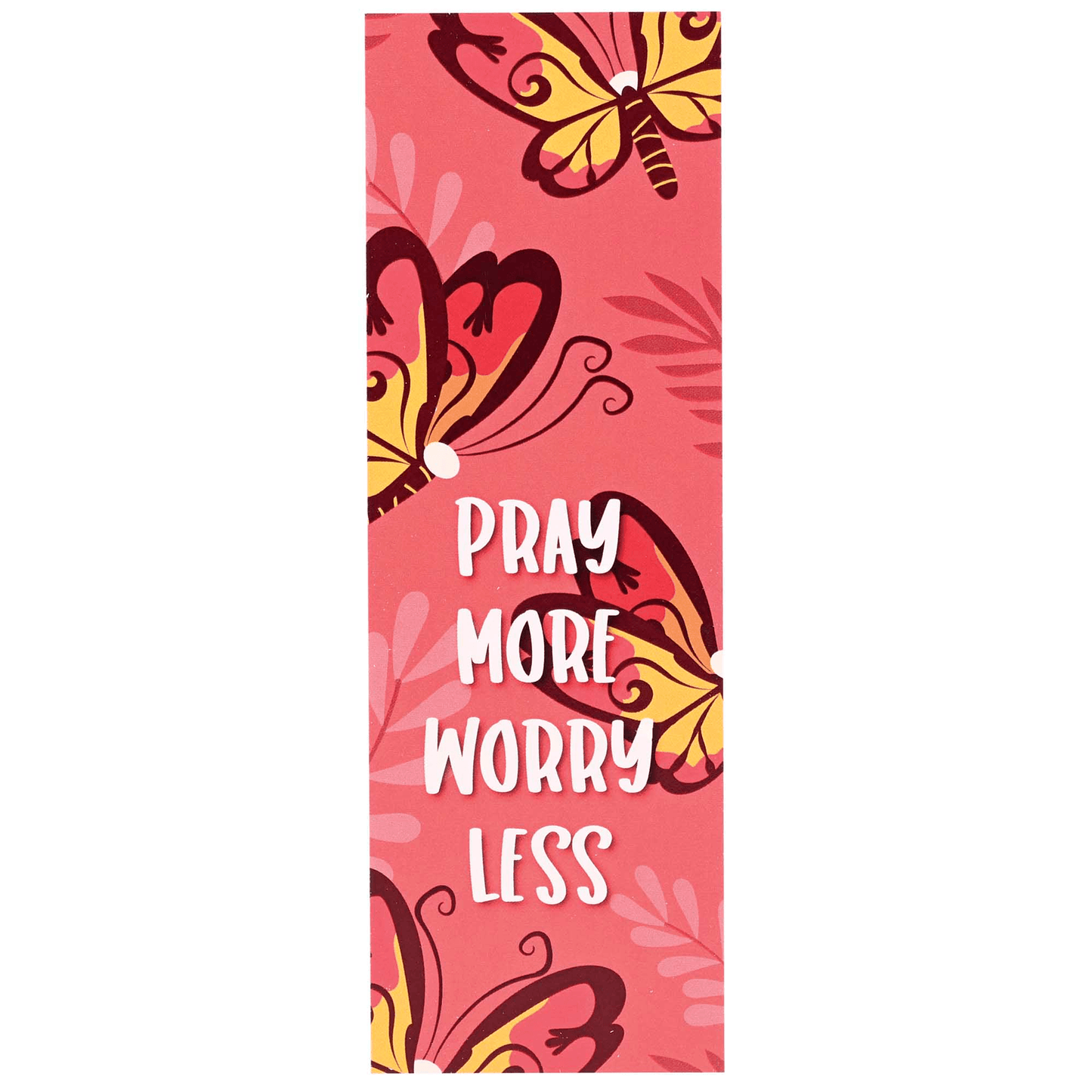 Pray More, Worry Less Packaged Bookmark Set - 12 Pieces