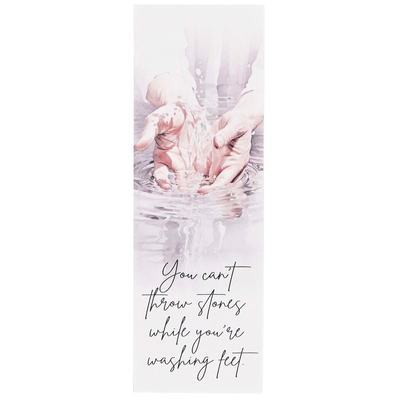 Untouchable Stone Thrower 2X6 Bookmark - 12-Pack
