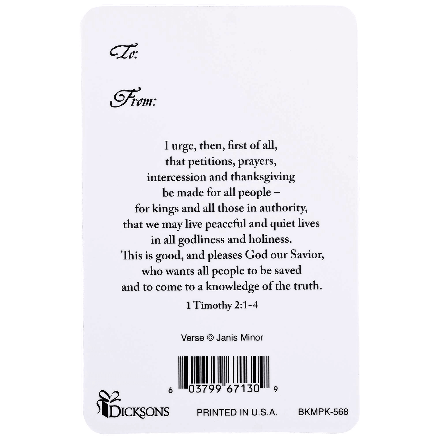 Patriotic Pocketcard Set: Our Nation's Prayer Pack Of 12