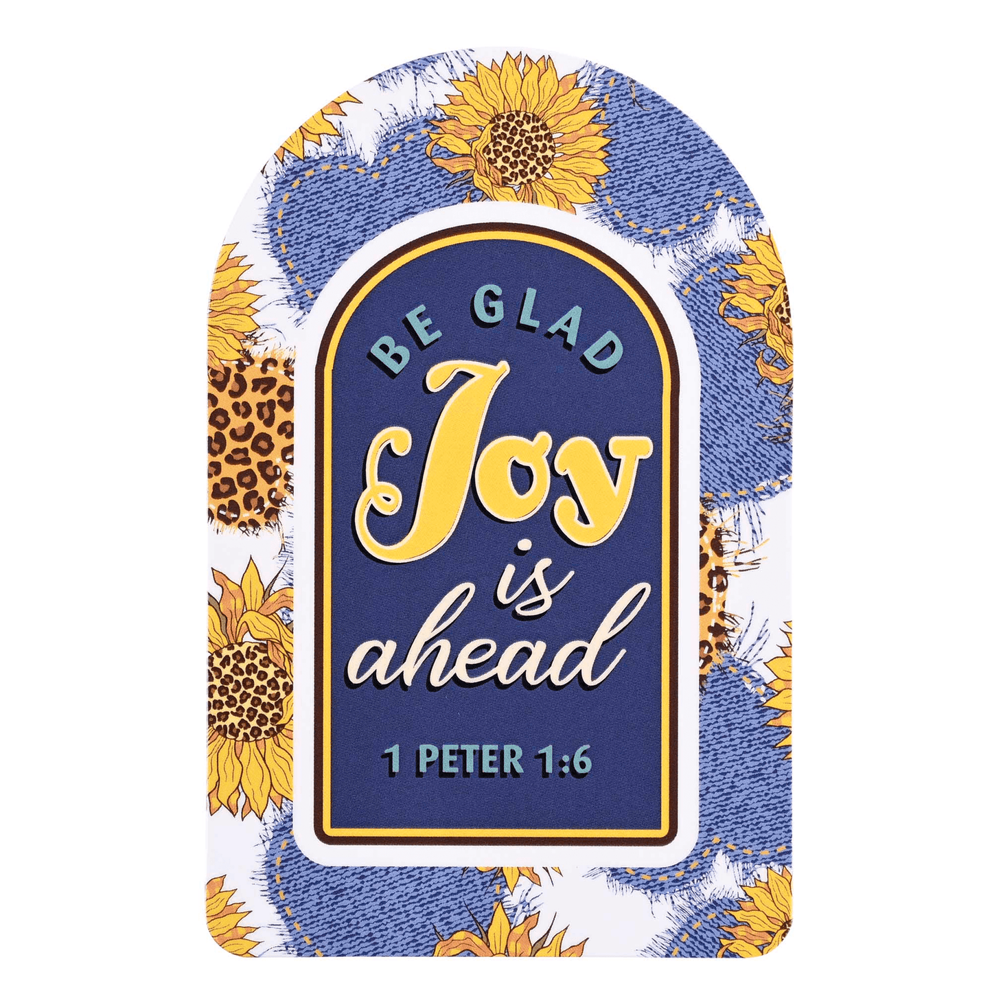 Pocketcard Be Glad Joy Is Ahead Scripture Bookmark