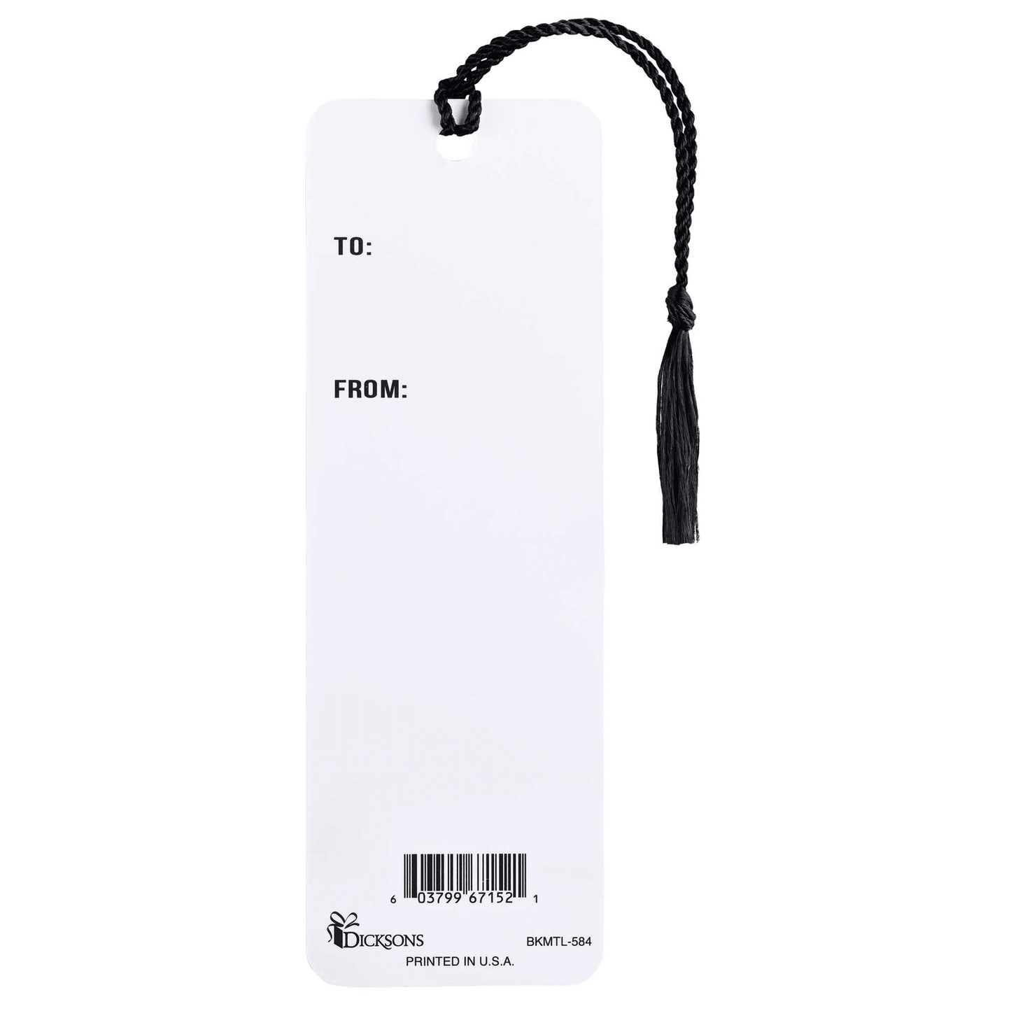 Inspirational Tassel Bookmark - As For You, Be Strong