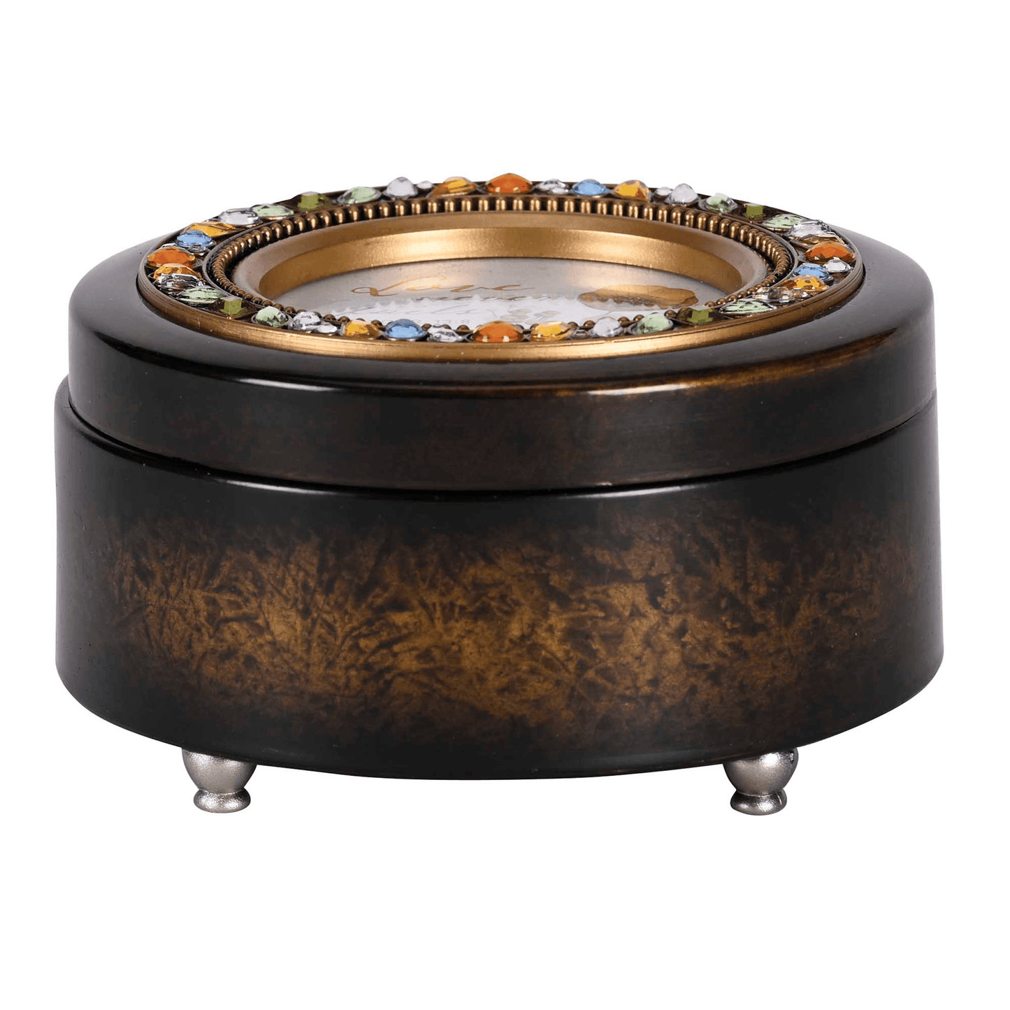Jeweled Music Box - Love Never Fails