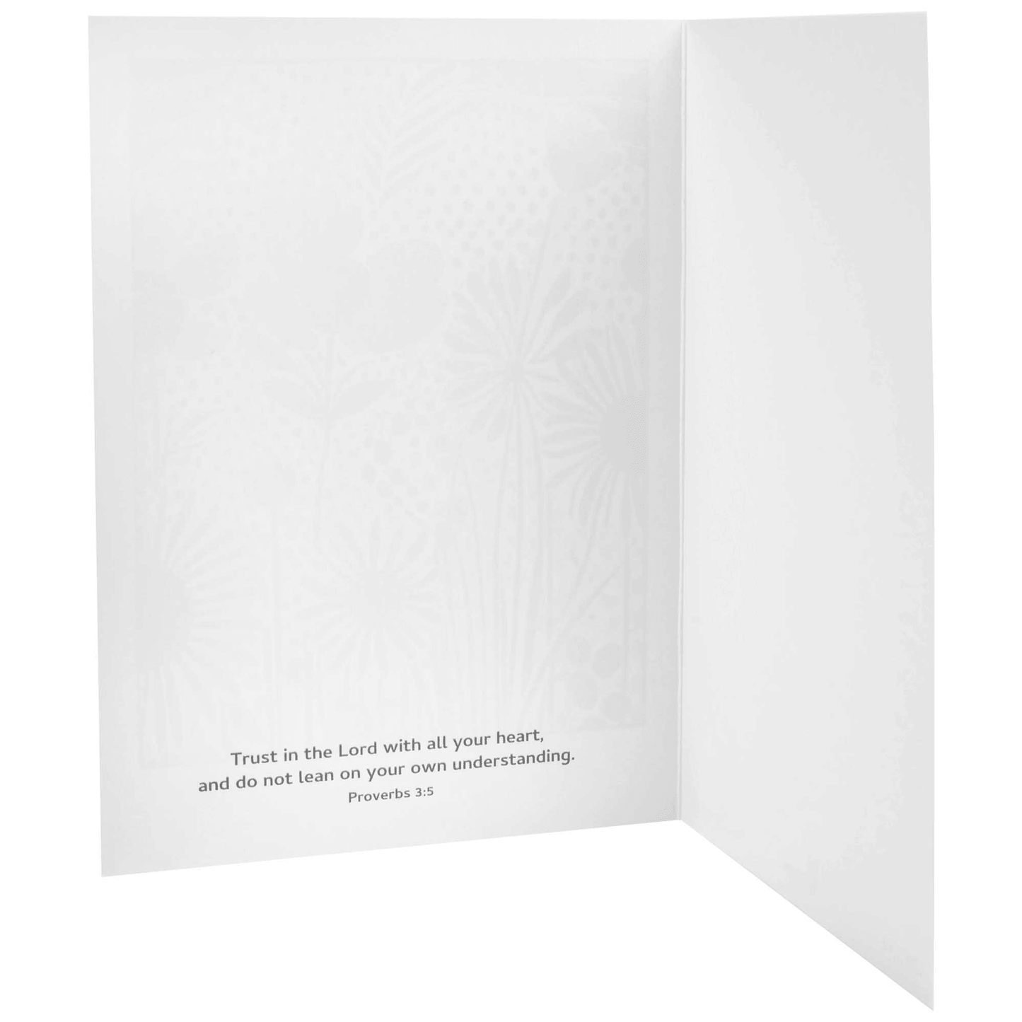 Floral Scripture Card Set With Blank Personalisation