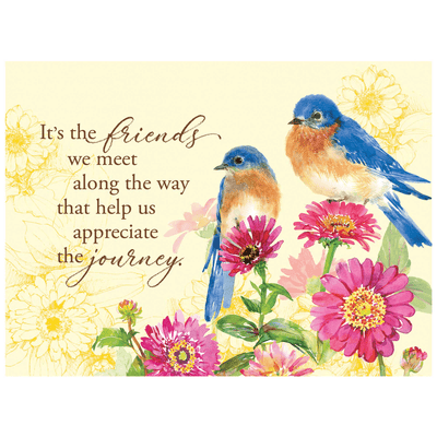 Blue Birds & Brights Friendship Card Set