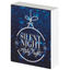 Silent Night Tabletop Plaque - White Wash Finish