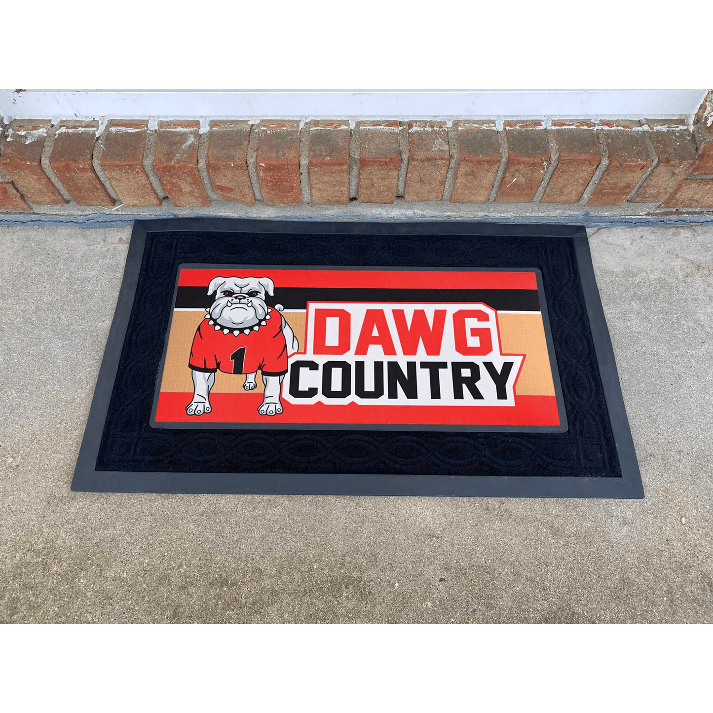 Doormat Insert Welcome To Dawg Country