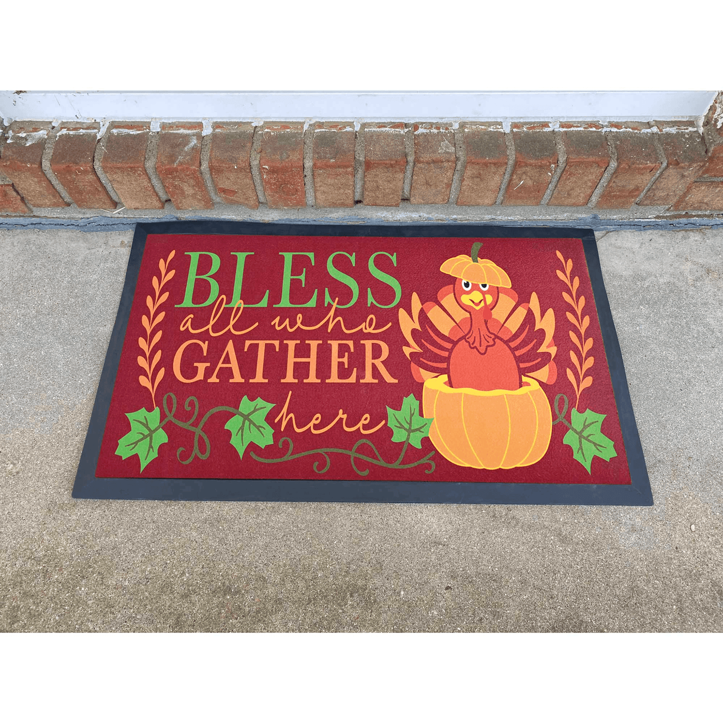 Doormat Insert Bless All Who Gather
