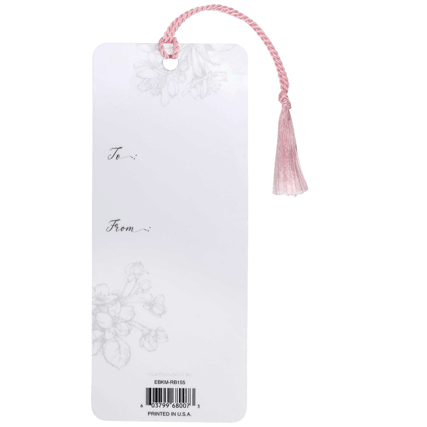 Embellished Silver Bird Bookmark - A Friend Is One Who