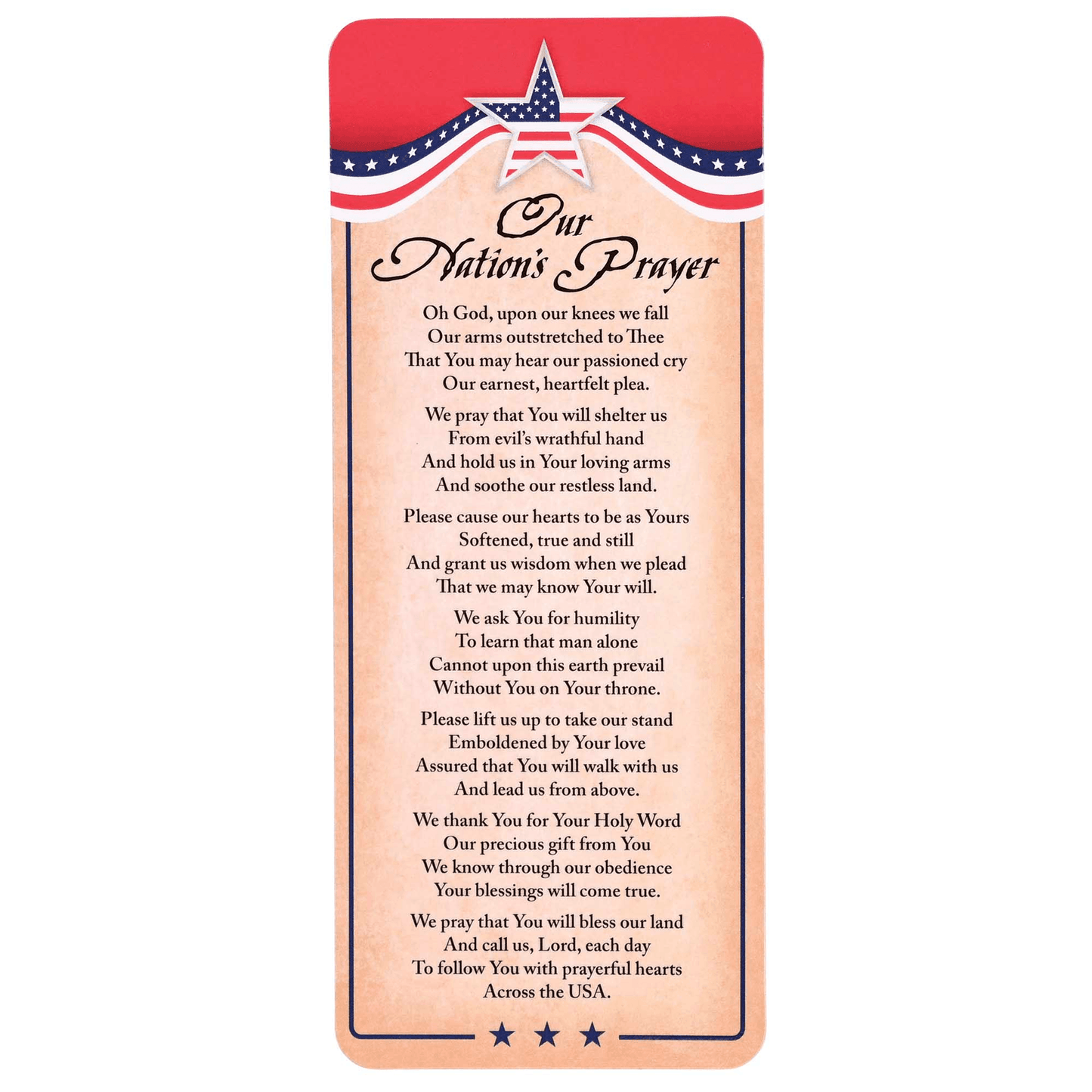 Our Nation's Prayer Board & Assortment