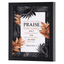 Framed Wall Art Featuring Floral Scripture 8X10
