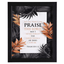Framed Wall Art Featuring Floral Scripture 8X10