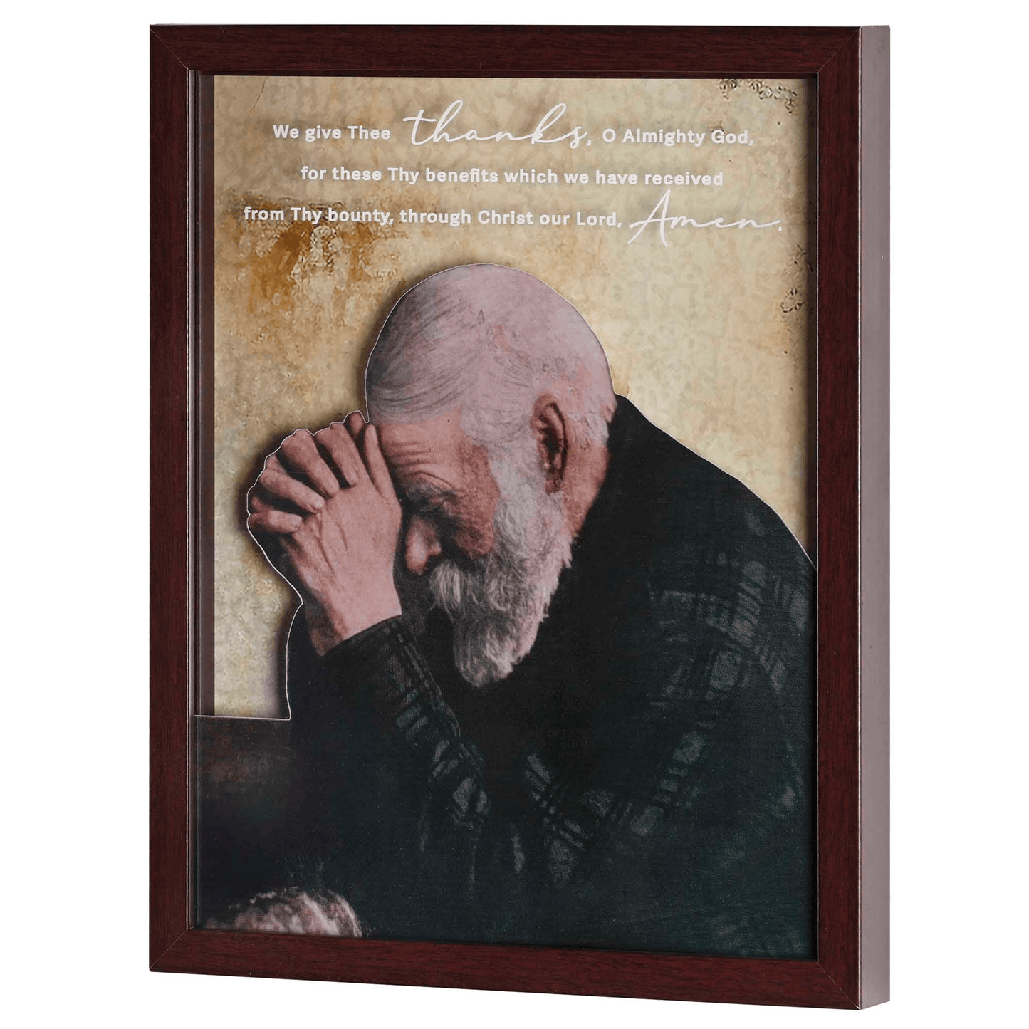 Framed Grace Mock Etching Wall Art 11X14