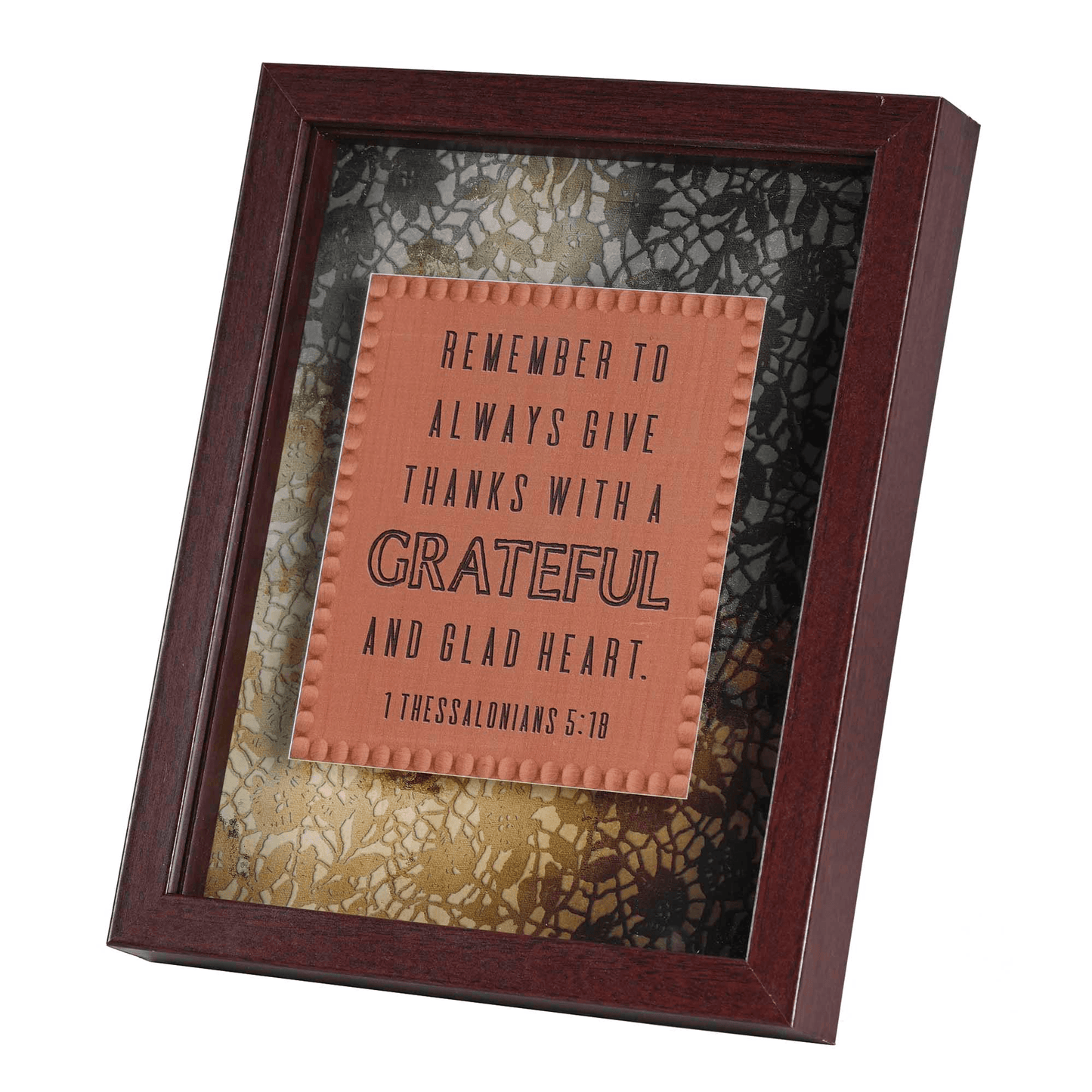 Always Give Thanks Framed Wall Art - 8X10