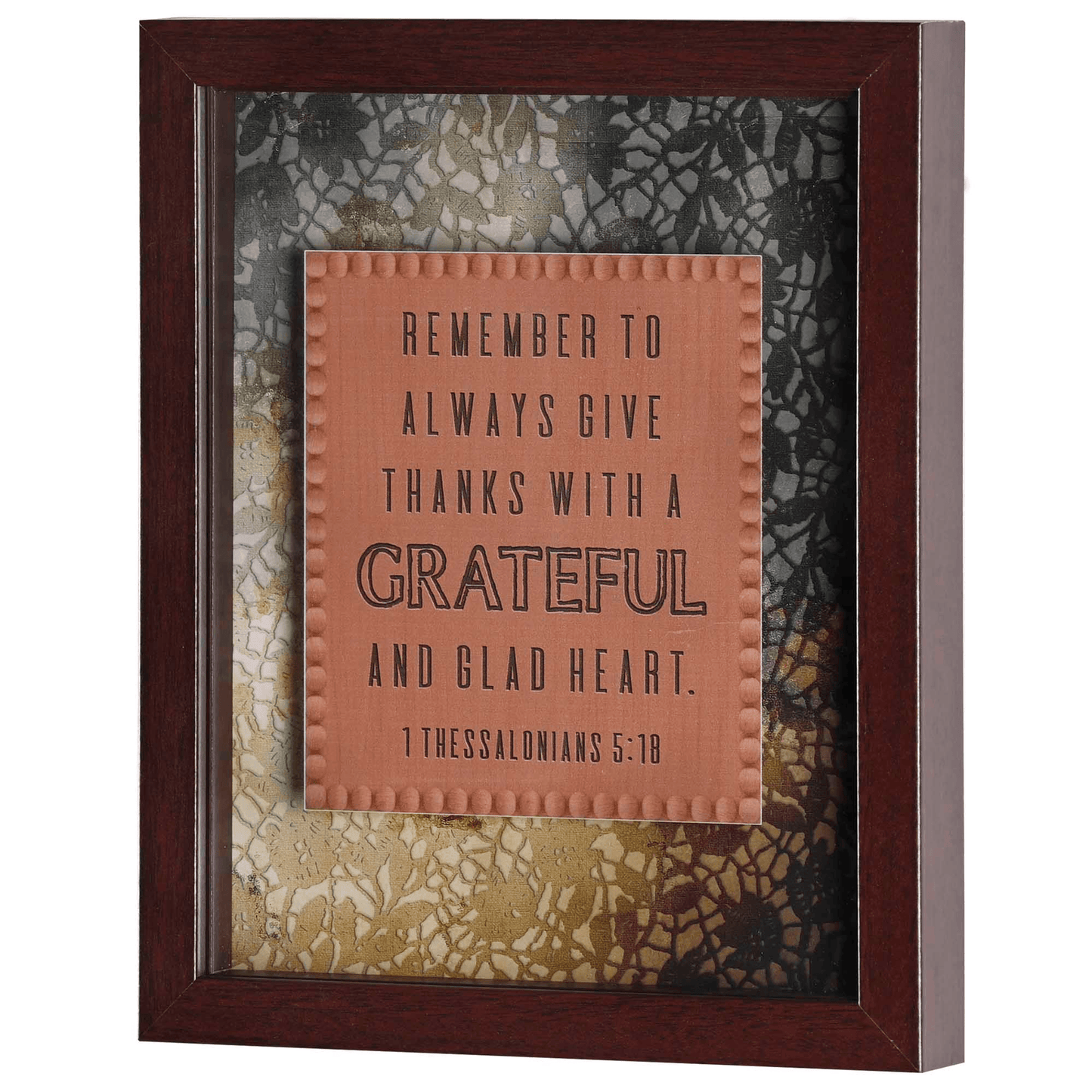 Always Give Thanks Framed Wall Art - 8X10