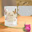 Elegant Mom Candleholder With Led Candle And Floral Accents