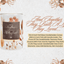 Elegant 6-Inch Glass Candleholder With Led Candle And Floral Accents