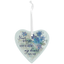 Sympathy Glass Heart Ornament: Your Wings Were Ready