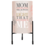 Hurricane Candleholder With Heartfelt Mom Sentiment