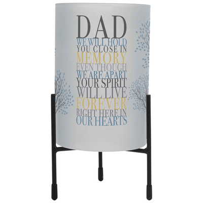 Hurricane Candleholder With Sentiment For Dad