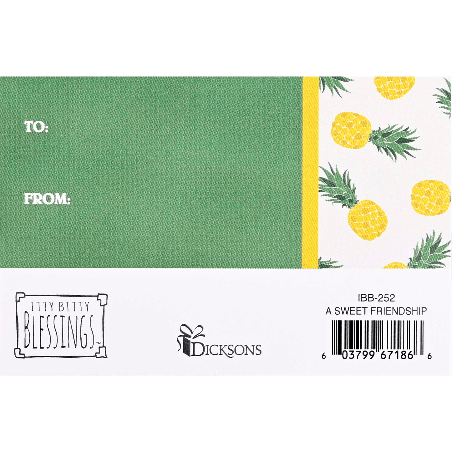 Itty Bitty Friendship Blessing Cards - Pack Of 12