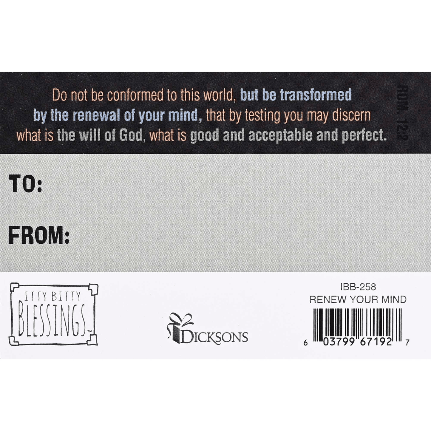 Itty Bitty Card - Nature's Renewing Inspiration Pack Of 12