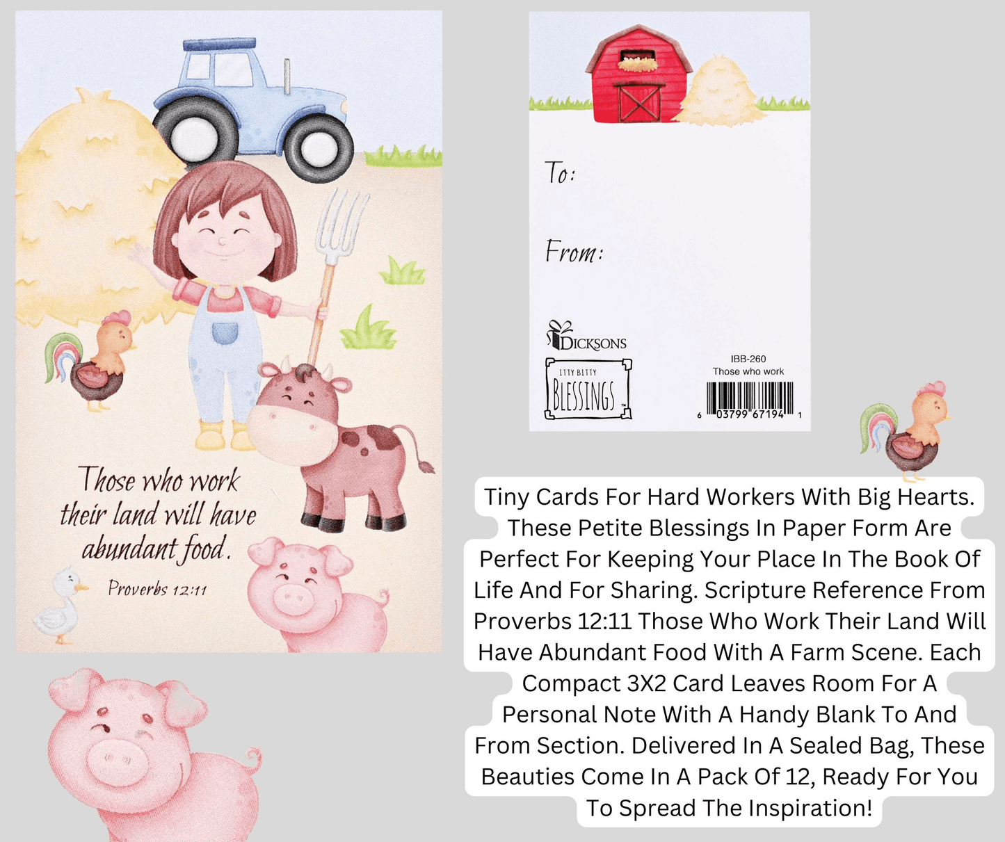 Itty Bitty Inspiration Cards For Hard Workers