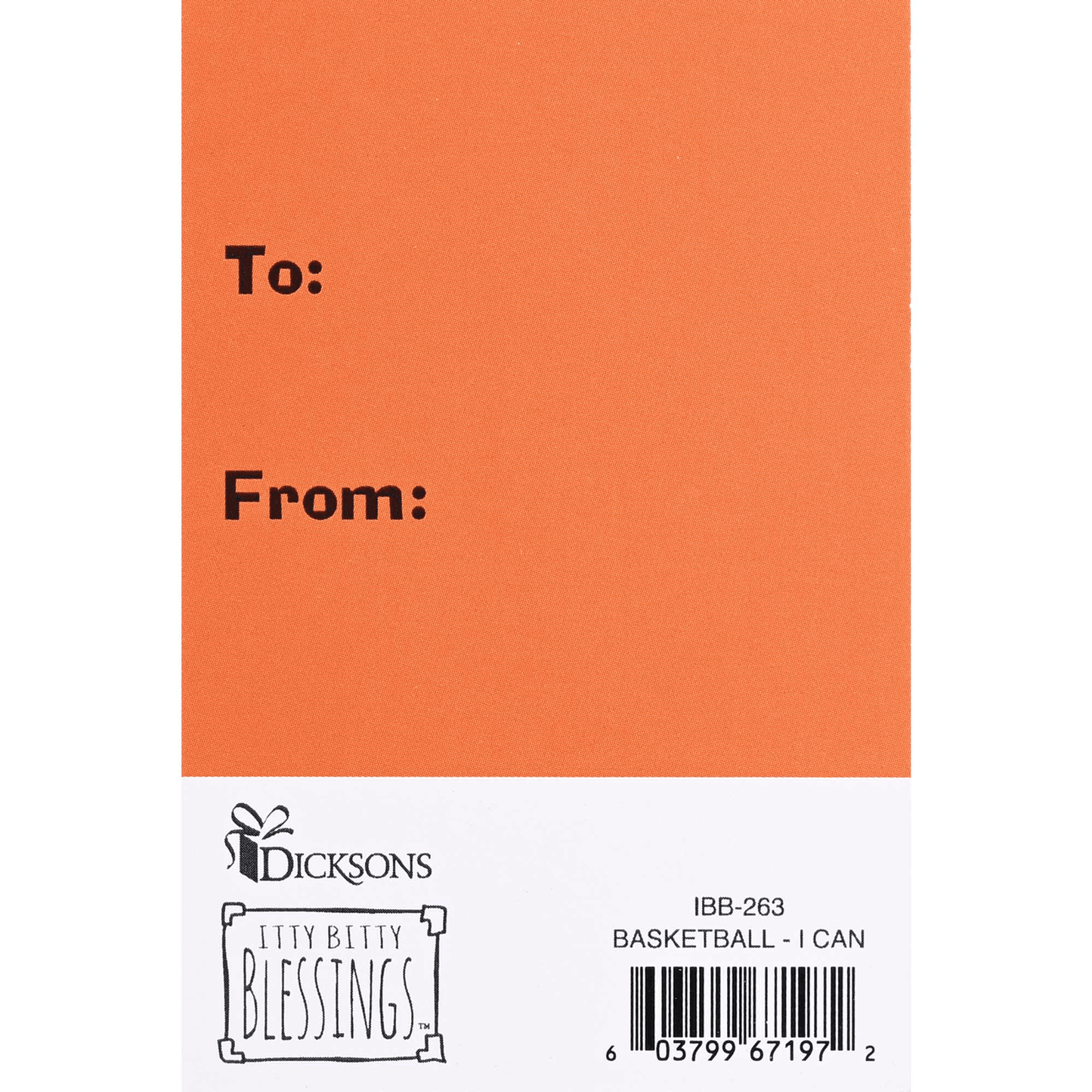 Itty Bitty Basketball Cards With Inspirational Scripture