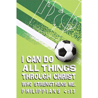 Itty Bitty Soccer Inspiration Cards Pack Of 12