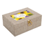 Linen Beige Keepsake Box With Greeting Cards And Inspirational Art