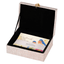 Linen Beige Keepsake Box With Greeting Cards And Inspirational Art