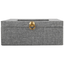 Adventure Awaits Grey Linen Music Box With Jewellery Insert