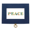 Navy Suede Keepsake Box With Floral Peace Greeting Cards