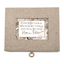 Elegant Beige Music Box With Jewelry Insert And Inspirational Art Print