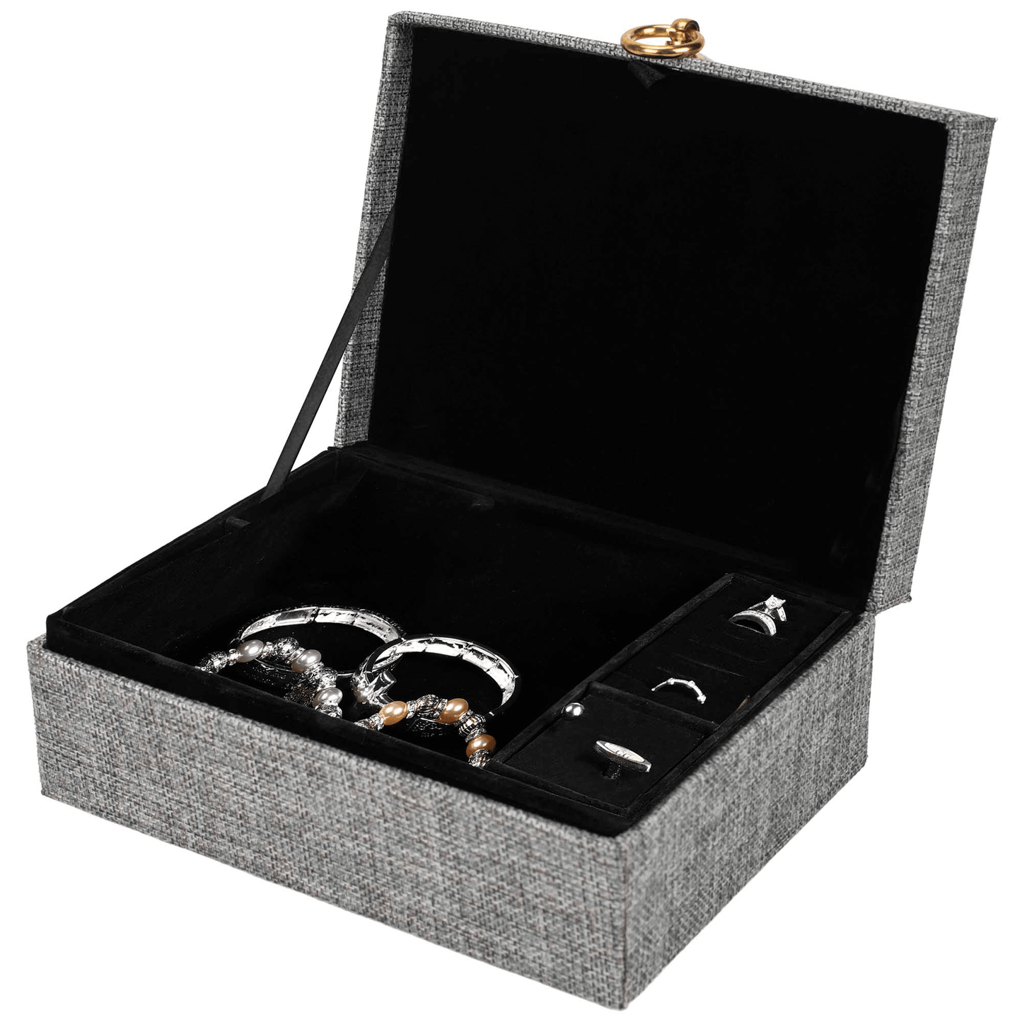 Life Is A Journey Music Box With Floral Art And Jewelry Insert