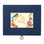 Navy Linen Music Box With Inspirational Art And Jewelry Insert