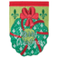 Premium Double Applique Christmas Wreath Flag 29X42 Inches