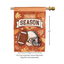 Large Double Applique Flag - Tis The Season Design, 29X42 Inches