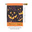 Double Applique Trick Or Treat Jack-O-Lantern Flag 29X42 Inches
