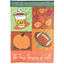 Four Seasons Of Fall Double Applique Garden Flag 13X18 Inches