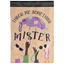 Double Applique Garden Flag - Throw Me Something Mister 13X18 Inches