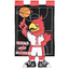 Whimsical Crazy Leg Cardinal Garden Flag