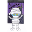 Whimsical Mummy Garden Flag With Dangle Legs - 13X18 Inches