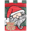 Merry Christmas Double Applique Garden Flag 13X18 Inches