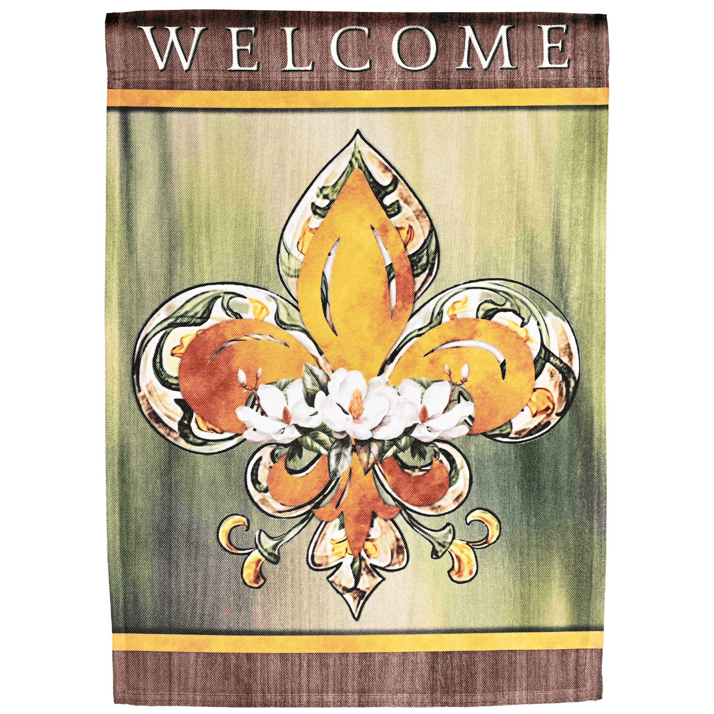Elegant Fleur De Lis Garden Flag - 13X18 Inch