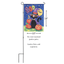 Boo Black Cat Garden Flag - 13X18 Inches