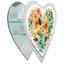 Frosted Glass Wall-Mount Tealight Holder With 1 Corinthians 13:4-8
