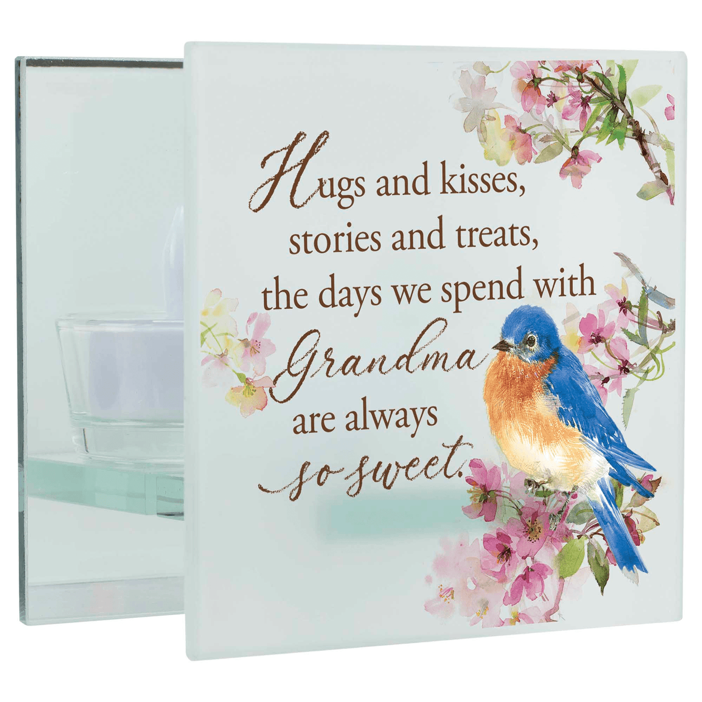 Tealight Holder With Inspirational Grandma Quote